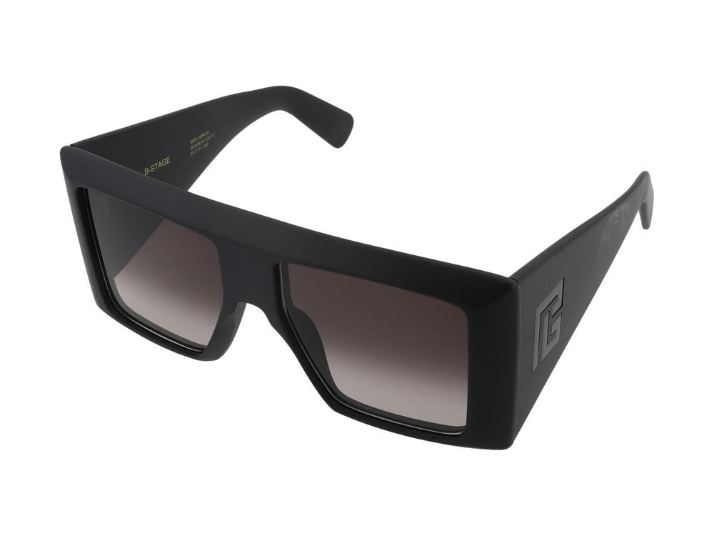 Balmain Black B-Stage Acetate Square Sunglasses