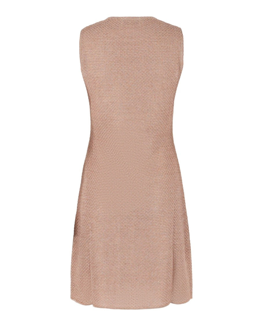 M Missoni Metallic Crochet Dress