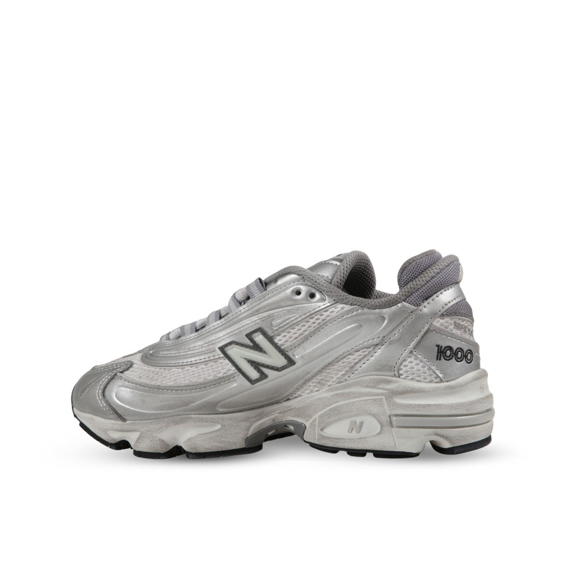 New Balance Classic White Sneakers With Lace-Up Front