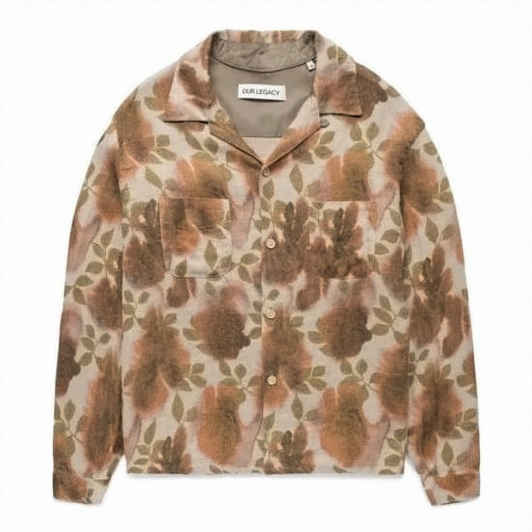 Our Legacy Floral Pattern Long-Sleeve Shirt