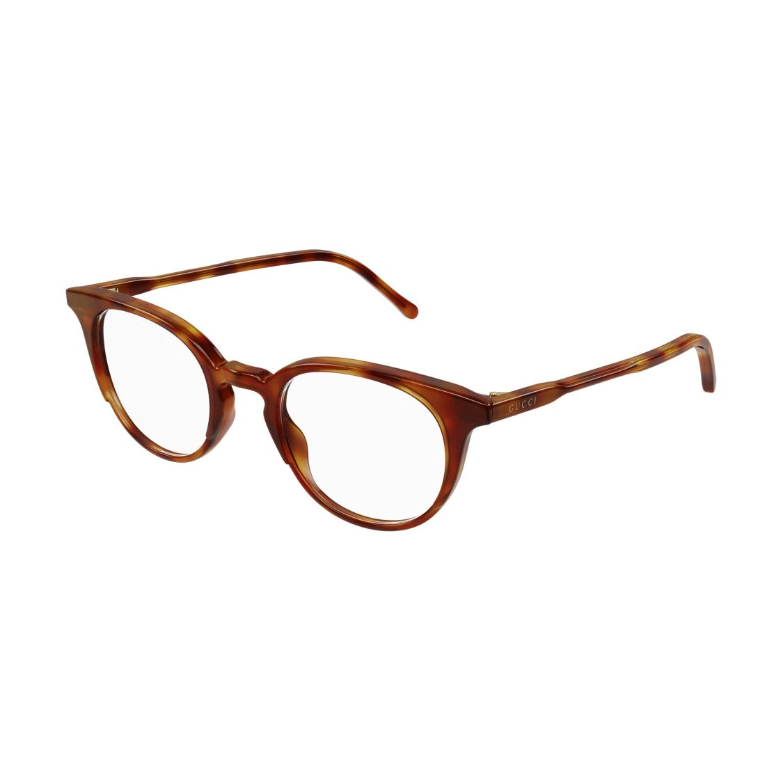 Gucci Gg1214o Tortoiseshell Round Frame Eyeglasses