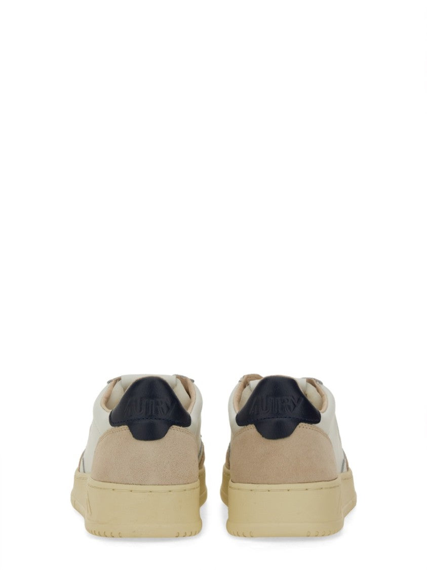 Autry Medalist Low-Top Leather Suede Sneakers