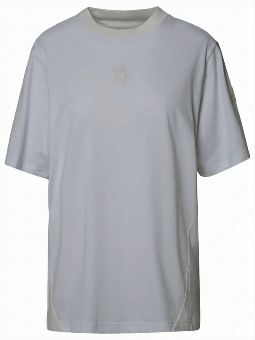 Moncler Relaxed-Fit Short-Sleeve T-Shirt With Tonal Stitching And Logo