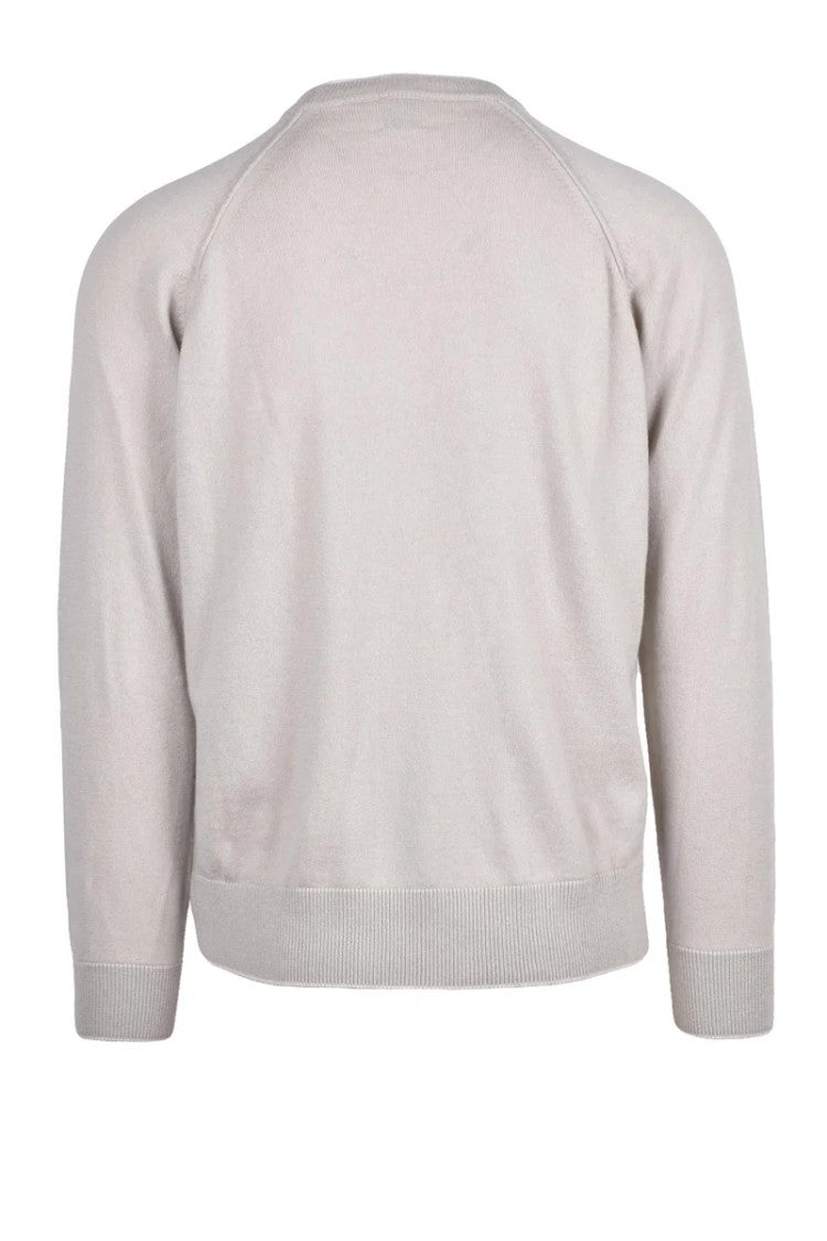 Eleventy Cashmere Crewneck Pullover - Beige
