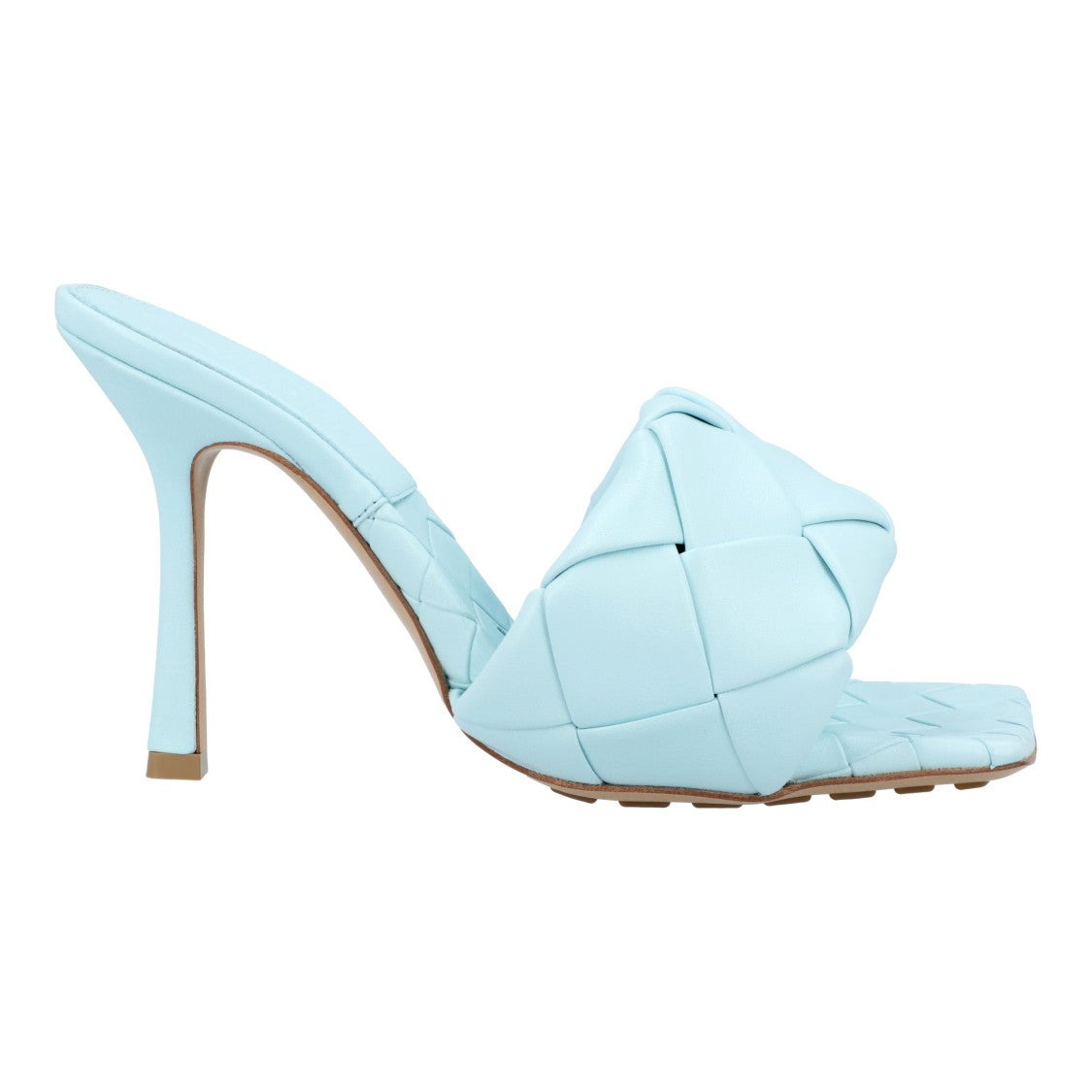 Bottega Veneta Lido Mule Blue