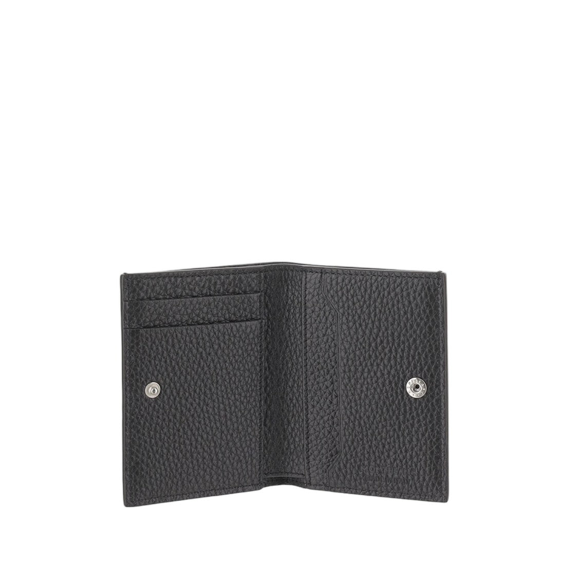 Montblanc Black Embossed Leather Logo Wallet