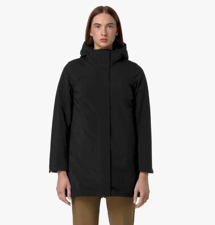 K-Way Mathiel Bonded Padded Long Coat