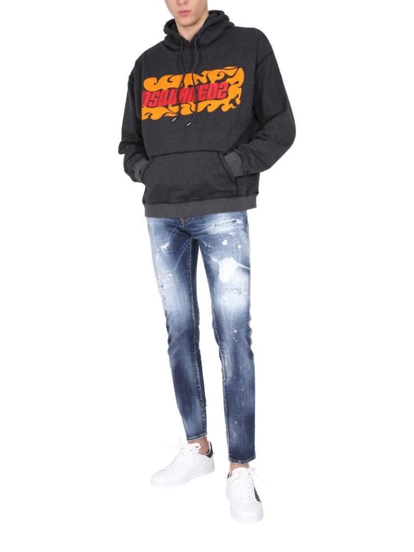 Dsquared2 Logo Printed Sweatshirt