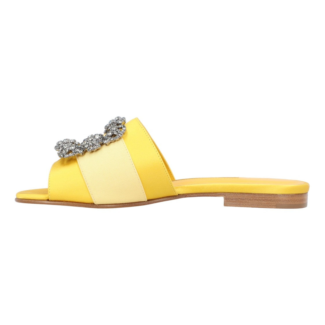 Manolo Blahnik Martamod Flat Yellow
