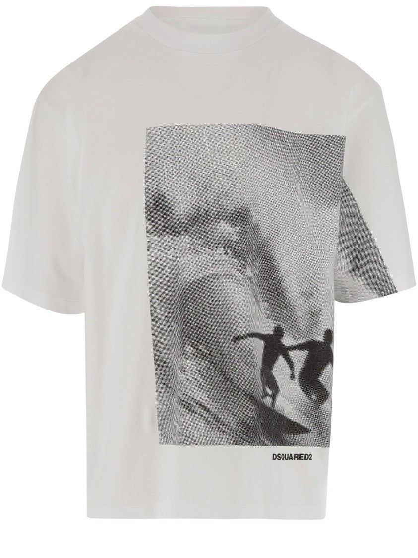 Dsquared2 Cotton T-Shirt With Logo