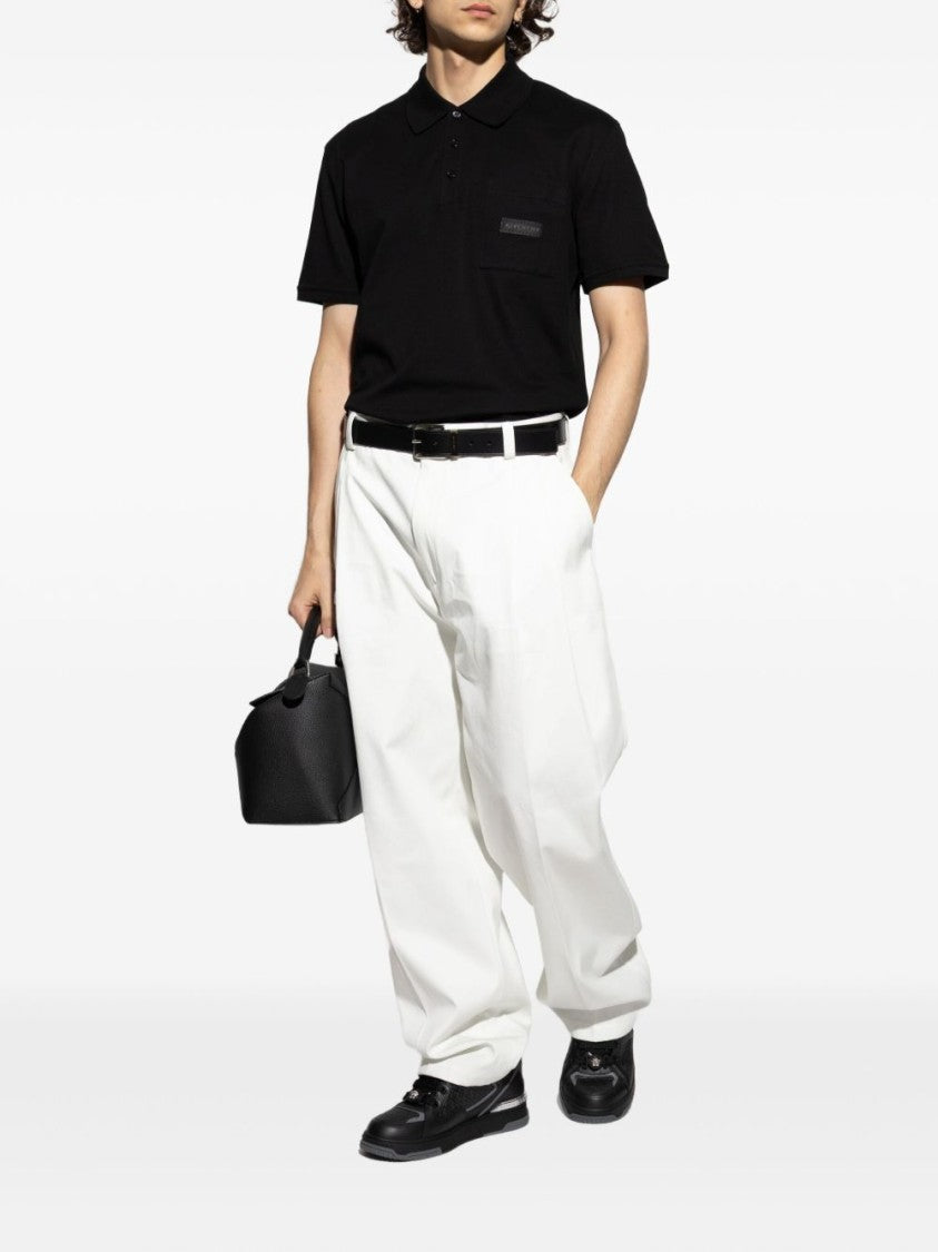 Givenchy Classic Black Polo Shirt