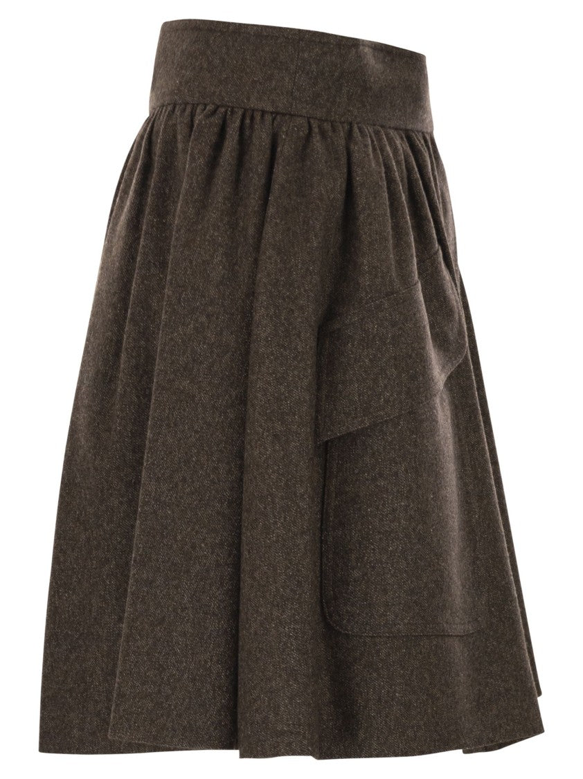 Max Mara Bernini1234 - Short Wool Skirt
