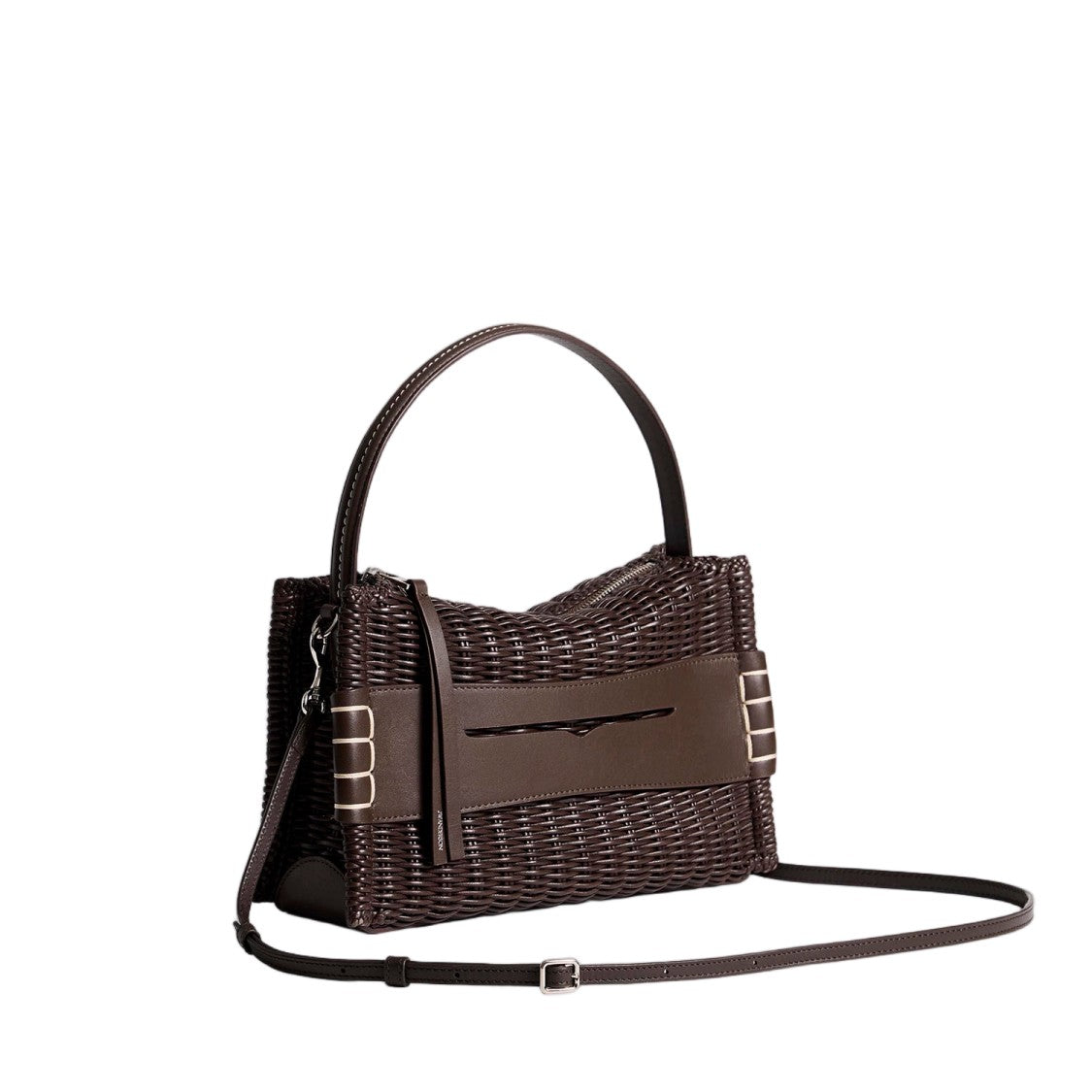 J. W. Anderson Structured Woven Leather Bag With Adjustable Strap