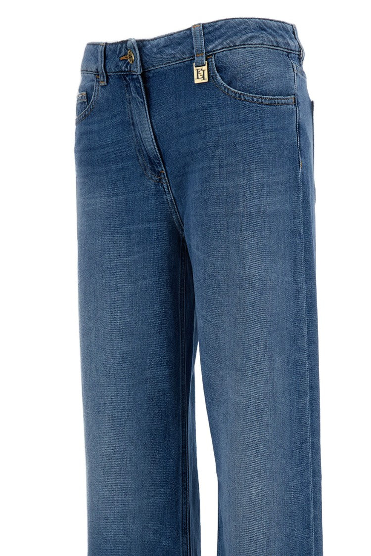 Elisabetta Franchi Palazzo Jeans