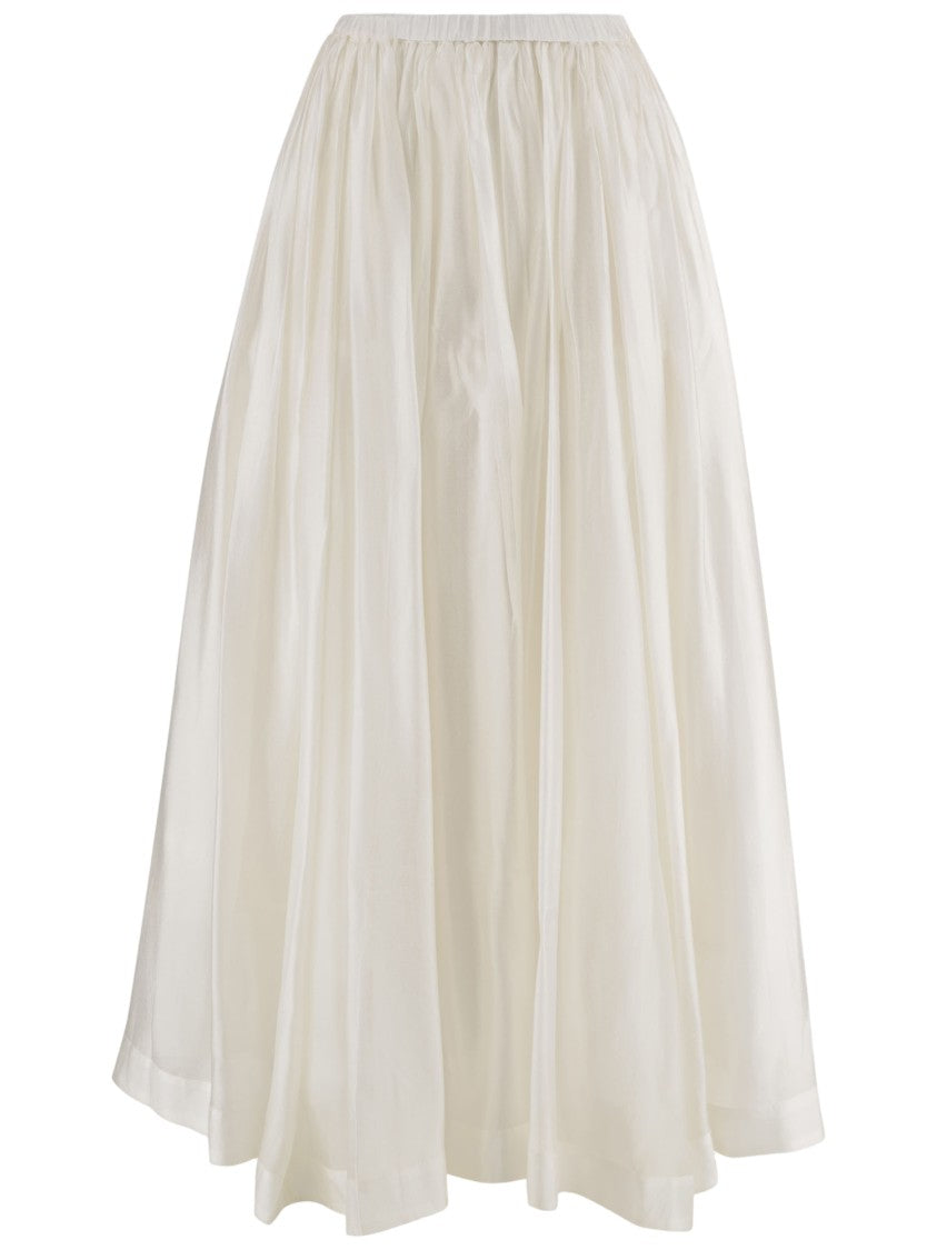 The Garment Long Skirt In Viscose Blend