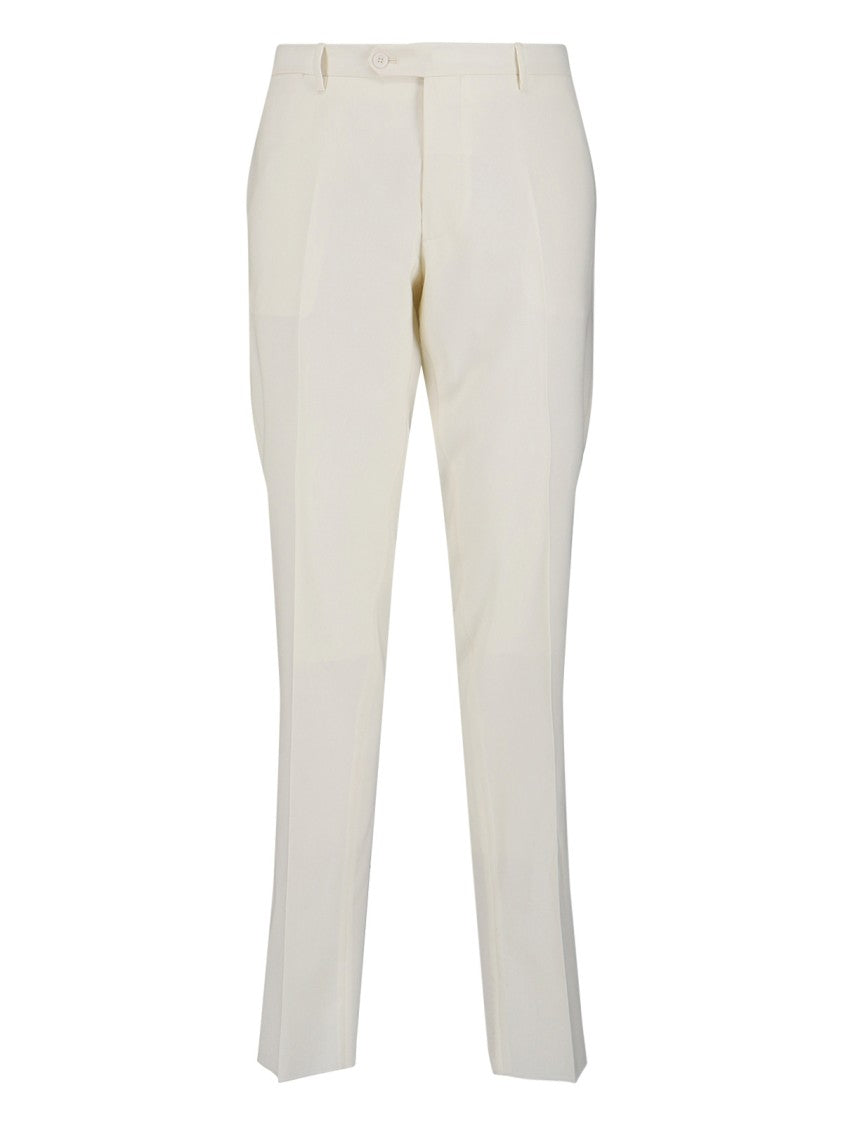 Tagliatore Double-Breasted Suit – Cream