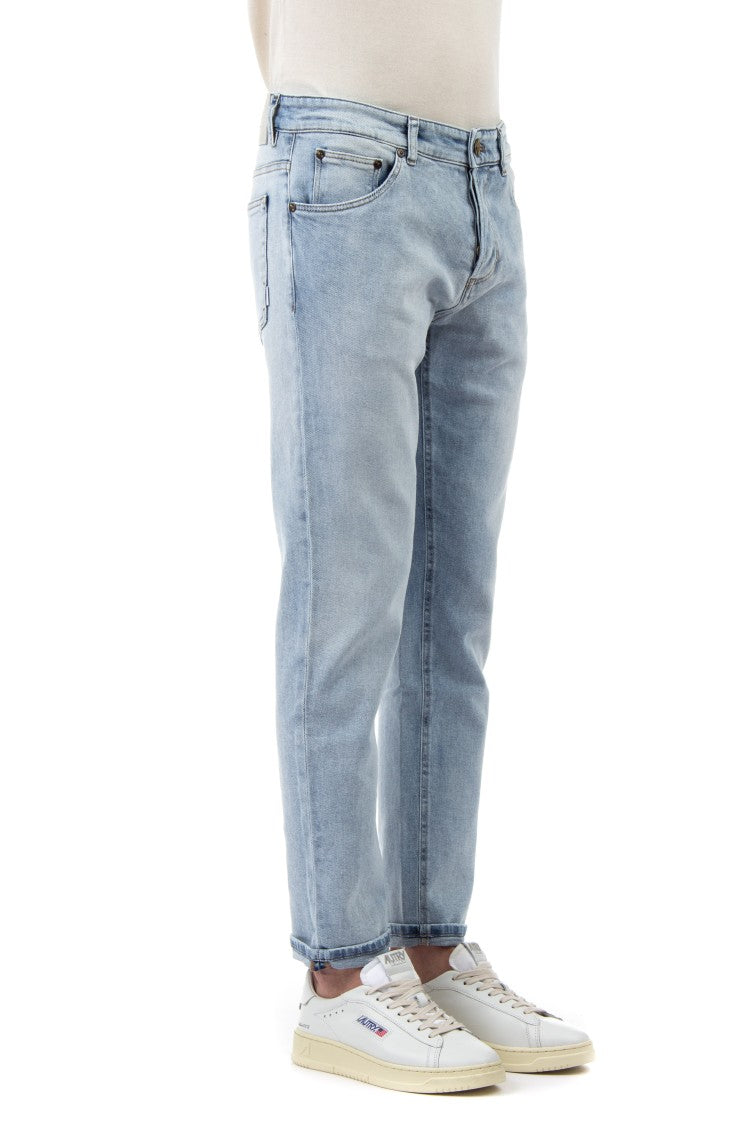Pt Denim Light Wash Reggae Fit Jeans