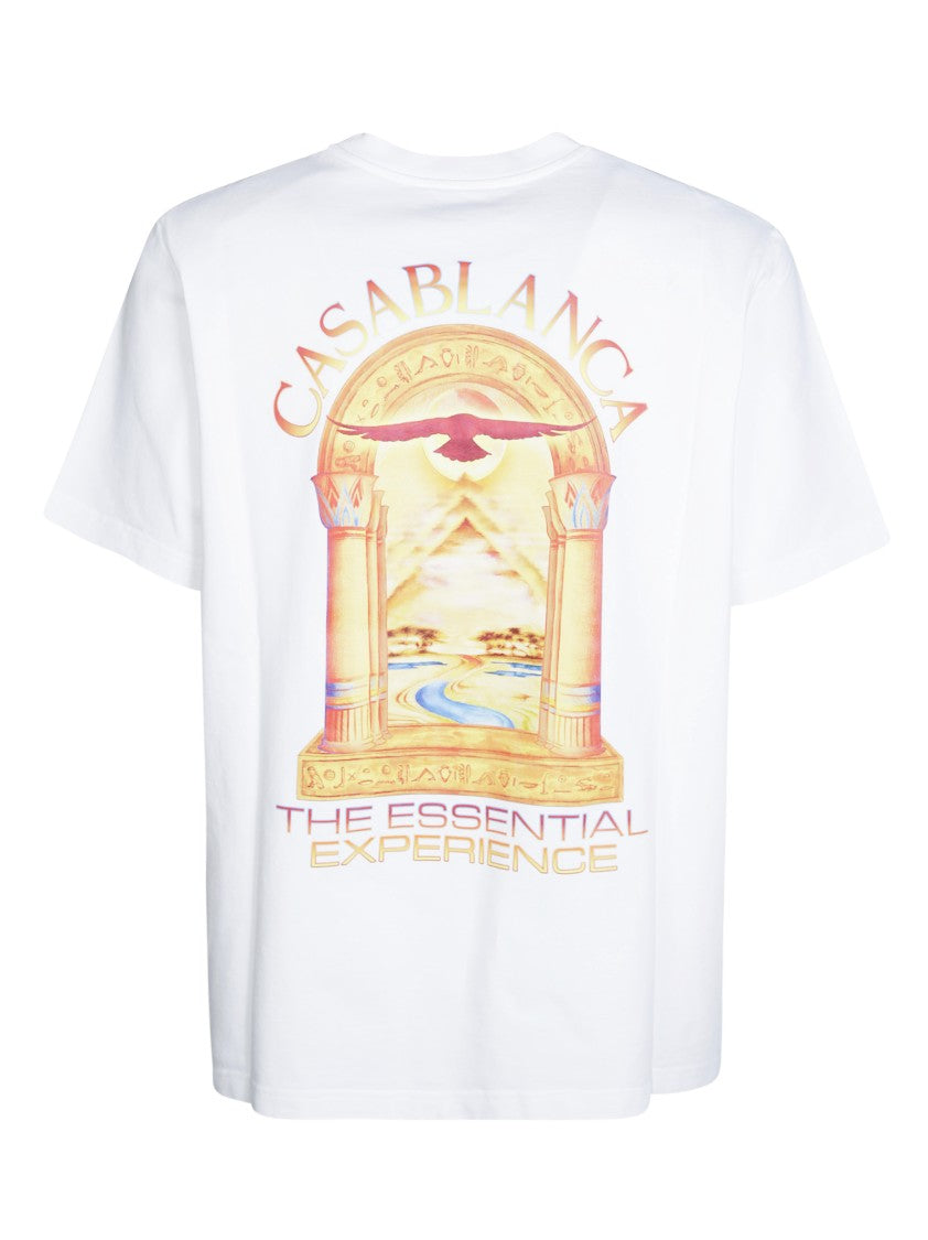 Casablanca Hermons Mirage Arch Classic Printed T-Shirt
