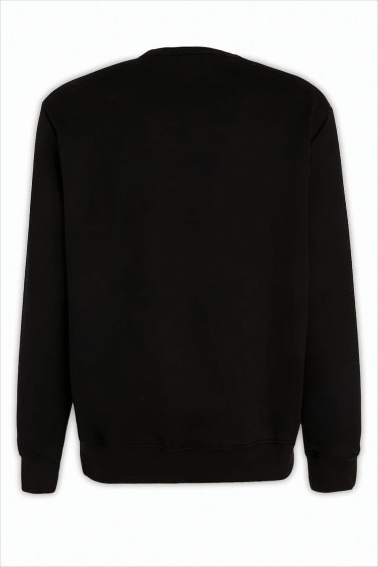 Alexander Mcqueen Long-Sleeve Sweatshirt With Textured Logo Design