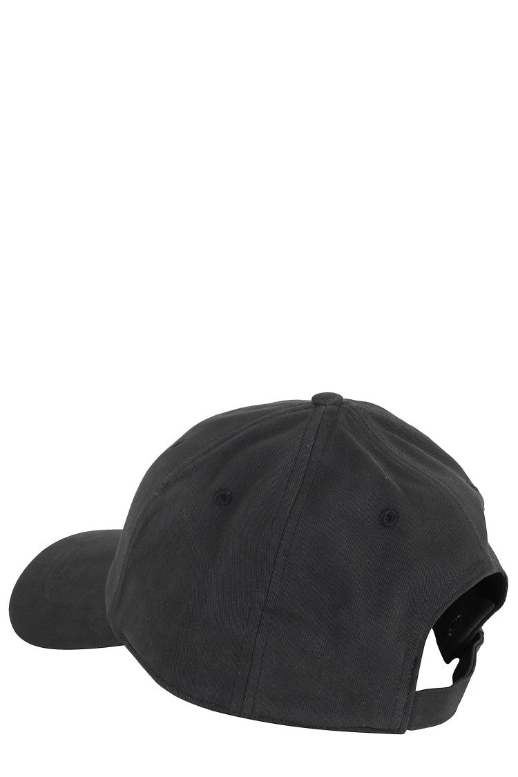 Canada Goose Classic Black Baseball Cap With Embroidered Logo