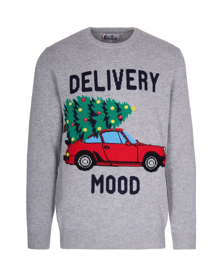 Mc2 Saint Barth Heron Delivery Mood Grey Jersey