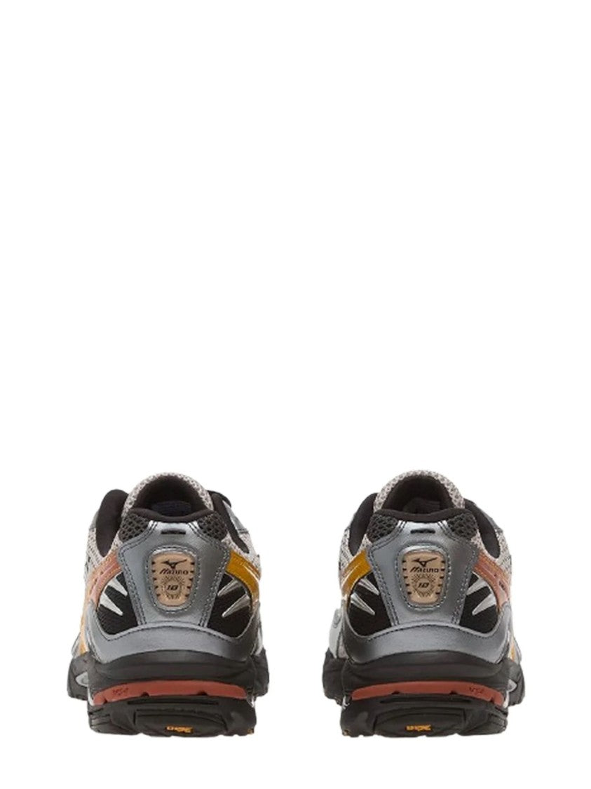 Mizuno Breathable Wave Rider Sneakers With Dynamic Color Accents