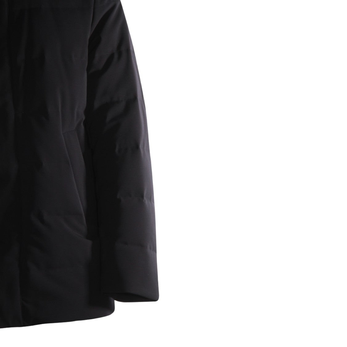 Montecore Quilted Blue Coat With High Collar