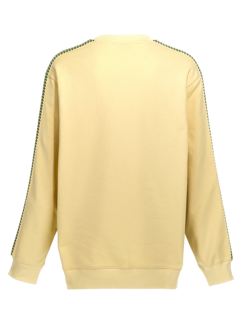 Lanvin Brodé Side Curb' Sweatshirt