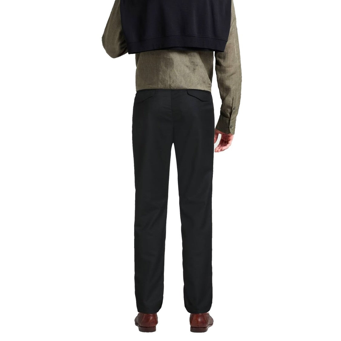 Herno Straight-Leg Pants With Adjustable Drawstring Waist
