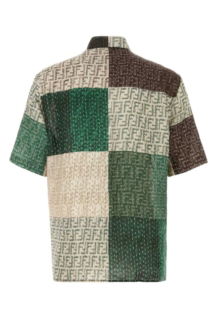 Fendi Multicolor Linen Shirt