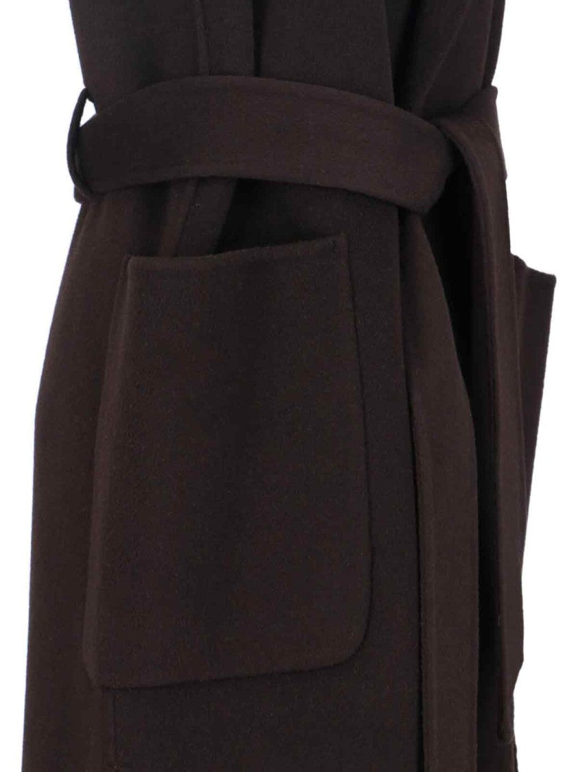 Ivy & Oak "Clarissa" Vest Coat – Brown