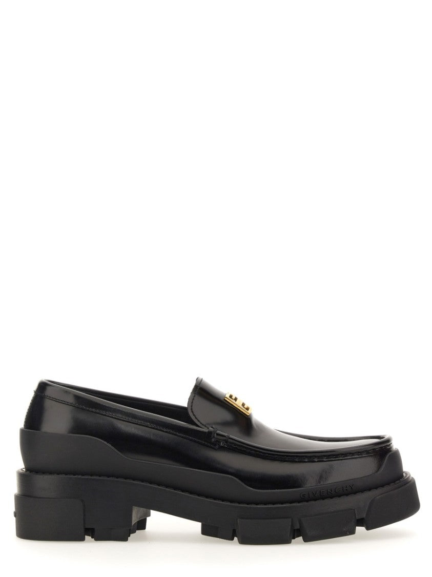Givenchy Glossy Leather Moccasins