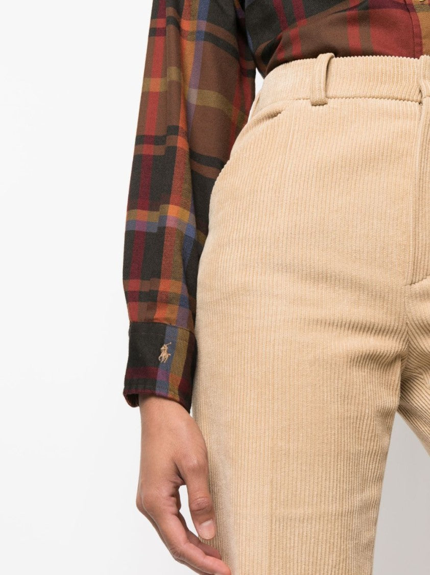 Polo Ralph Lauren Check Print Red Shirt