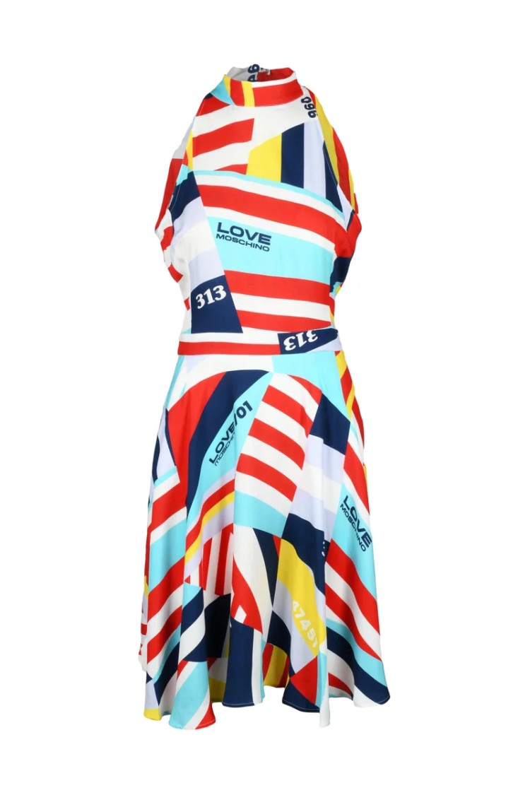 Love Moschino A-Line Dress - Multicolor
