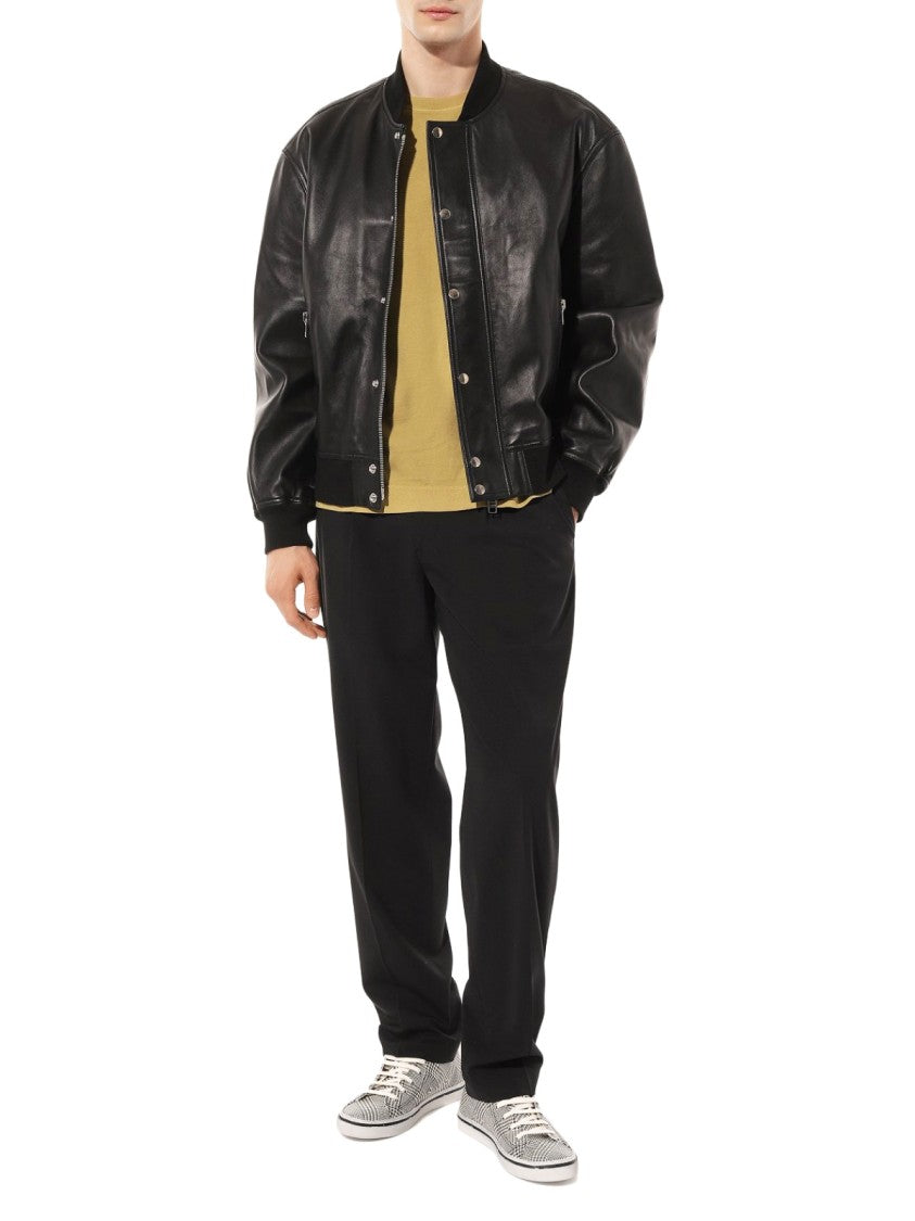 Saint Laurent Malibu Signature Logo Mid-Top Sneakers