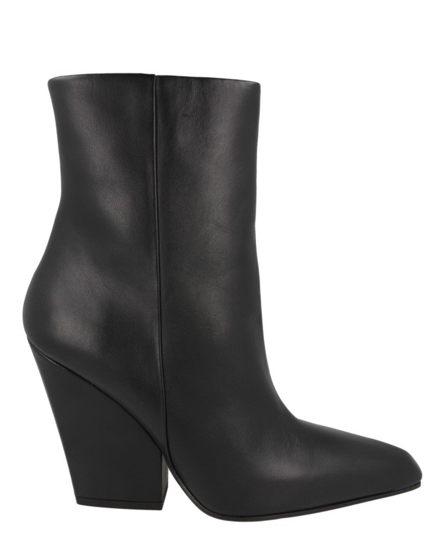 Paris Texas Jane Leather Ankle Booties