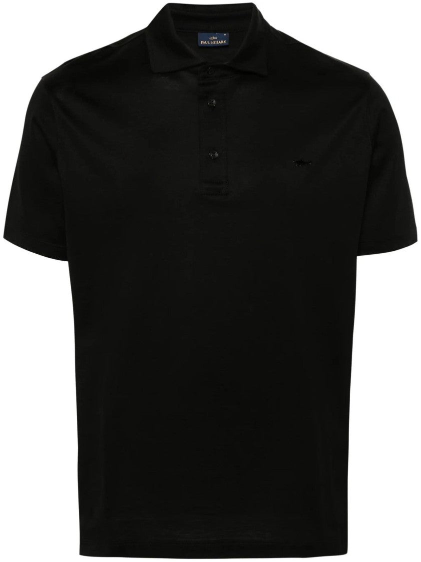 Paul & Shark Short Sleeve Knitted Polo Shirt