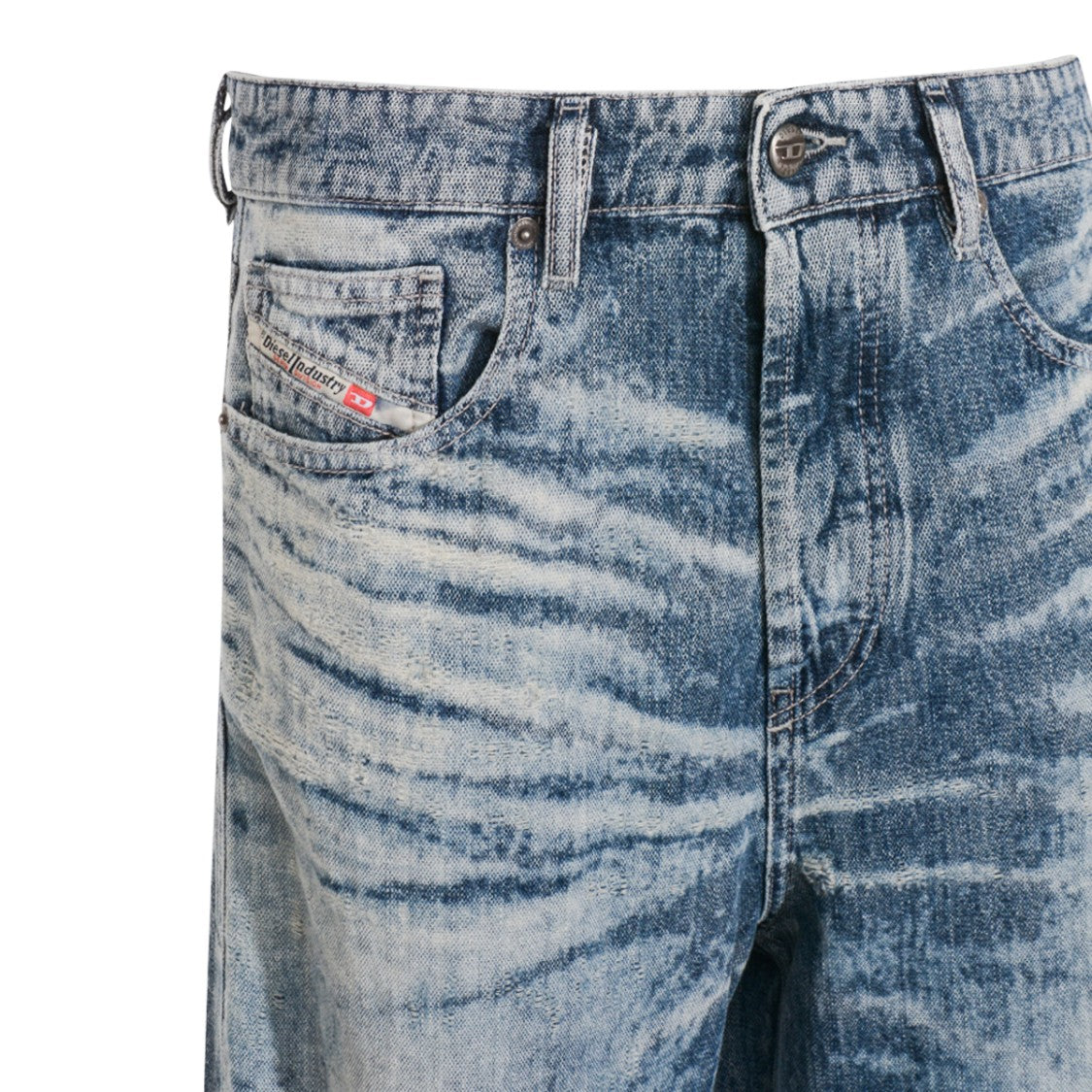 Diesel Blue Cotton Jeans