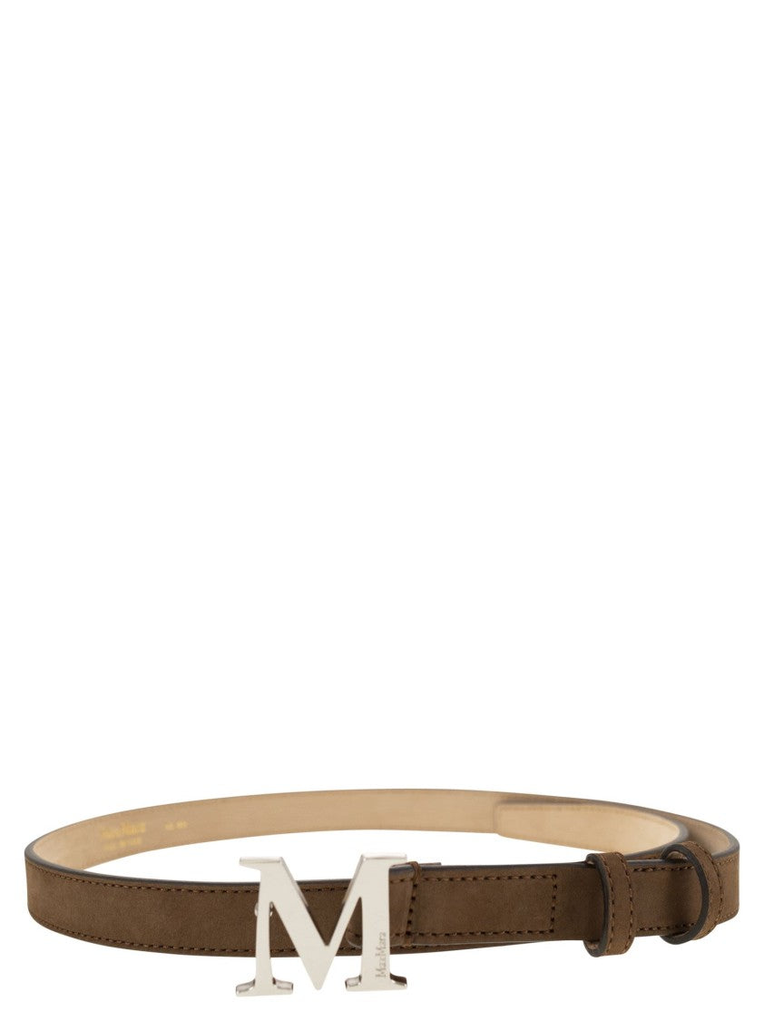 Max Mara Mclassic20s - Monogram Leather Belt