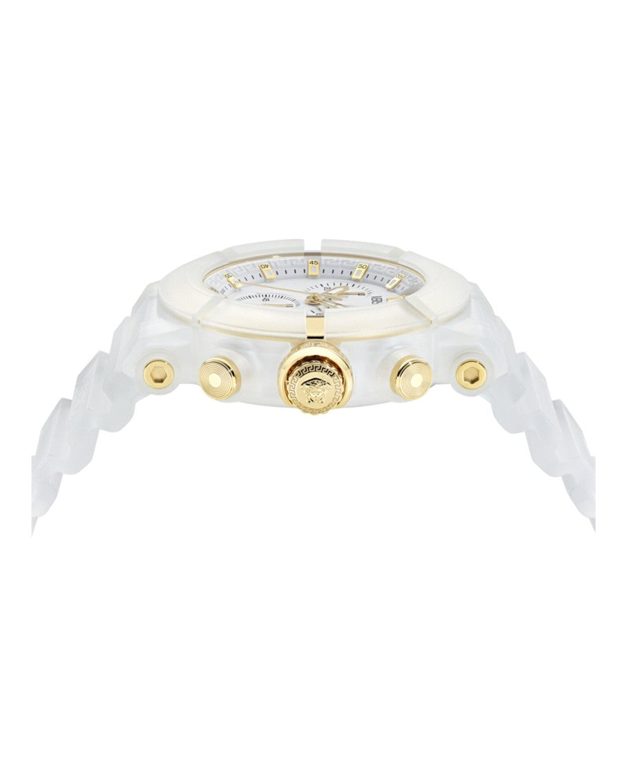 Versace Real Active Chrono Silicone Watch
