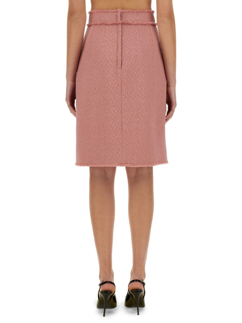 Dolce & Gabbana "Rachel" Tweed Midi Skirt