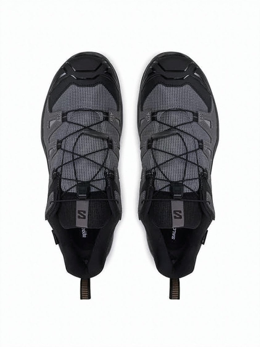 Salomon Textile And Leather Sneakers With Quick-Lace System