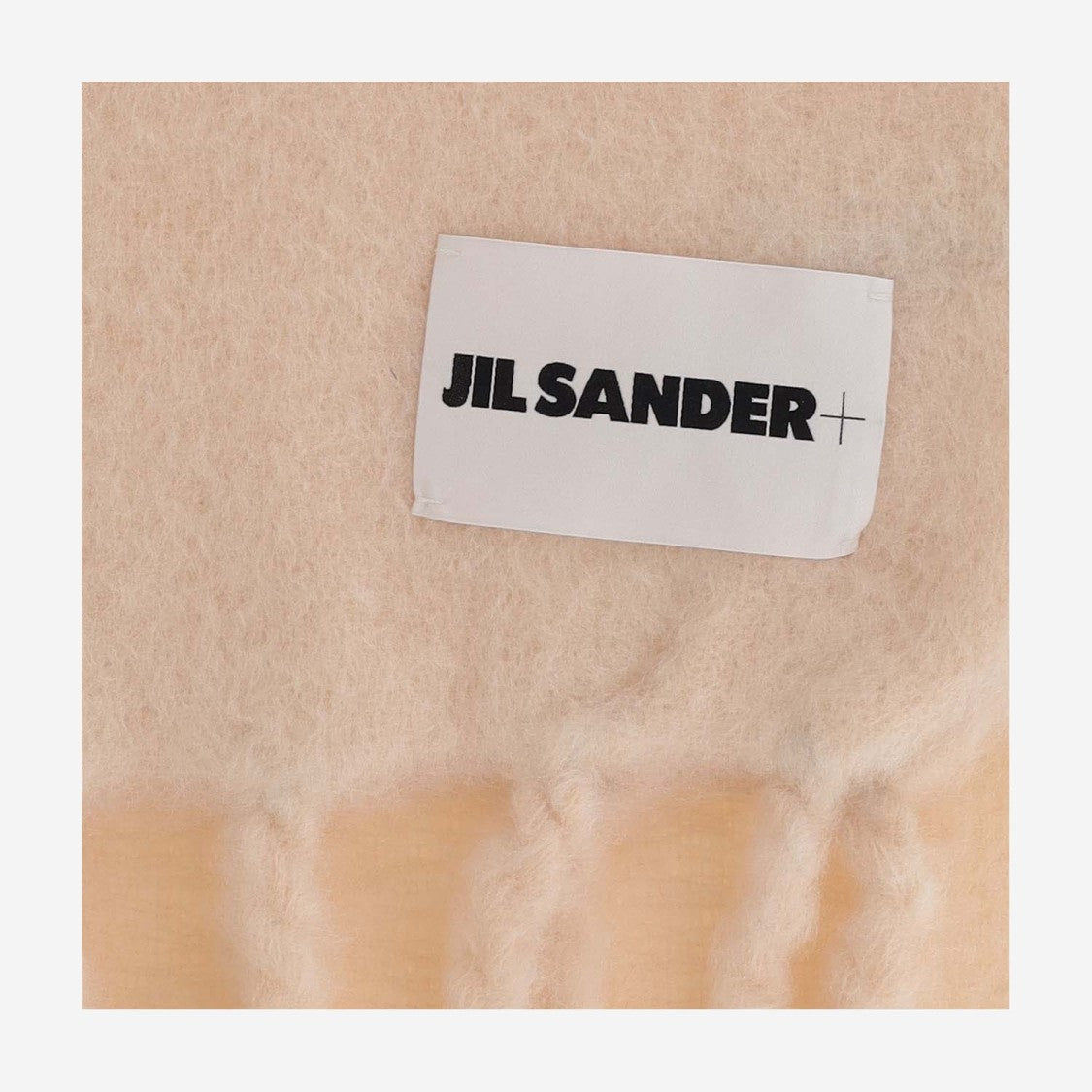Jil Sander Rectangular Wool Blend Scarf