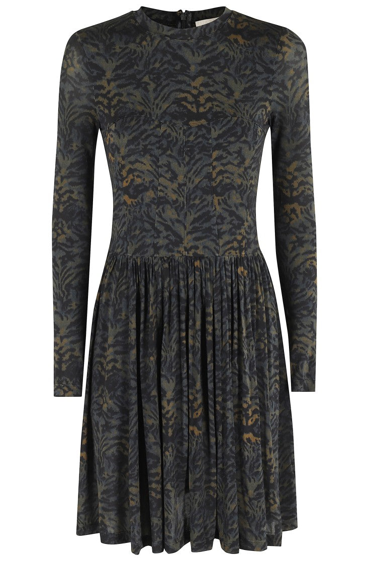 Ulla Johnson Bendetta Jersey Long Sleeve Mini Dress