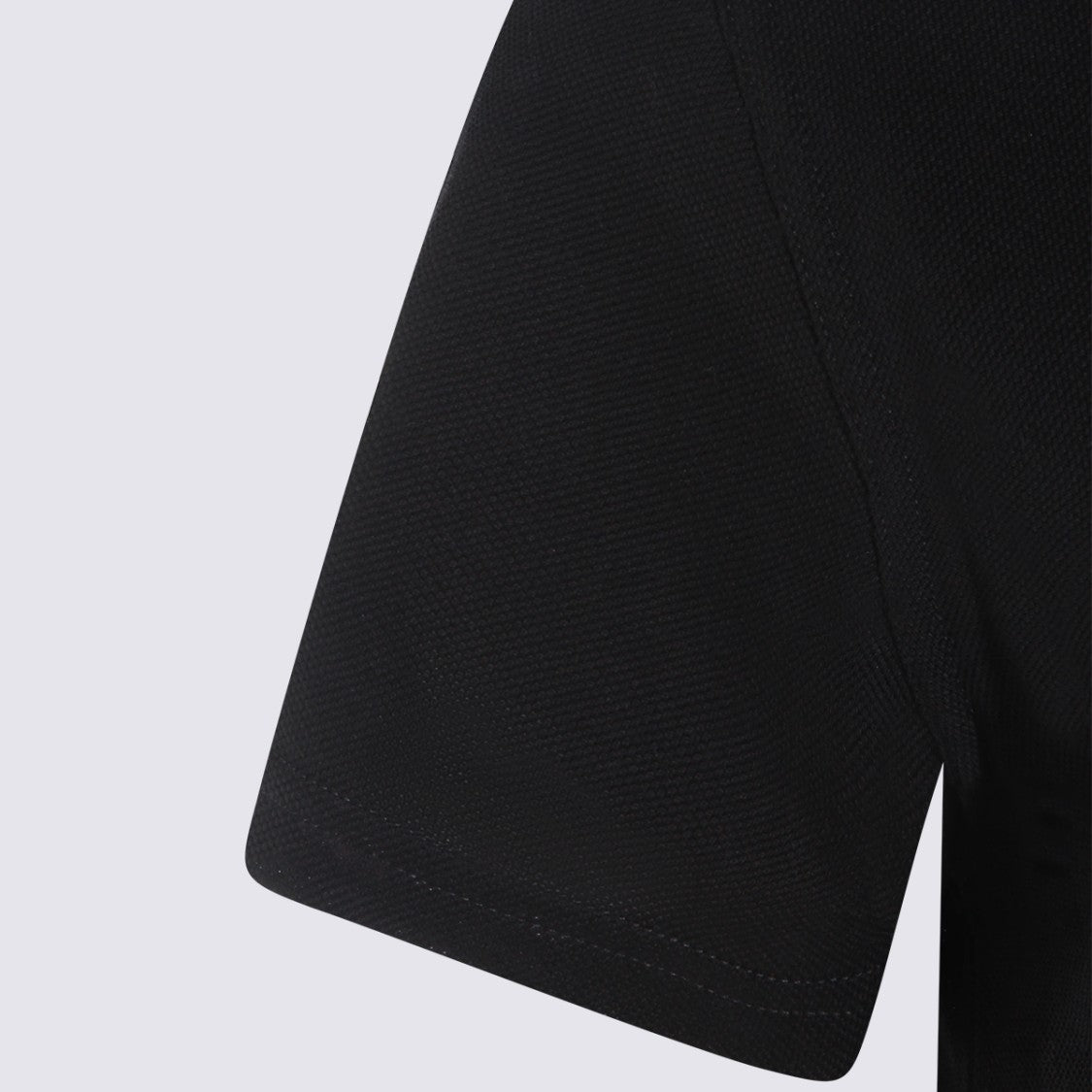 Saint Laurent Black Cotton Midi Dress
