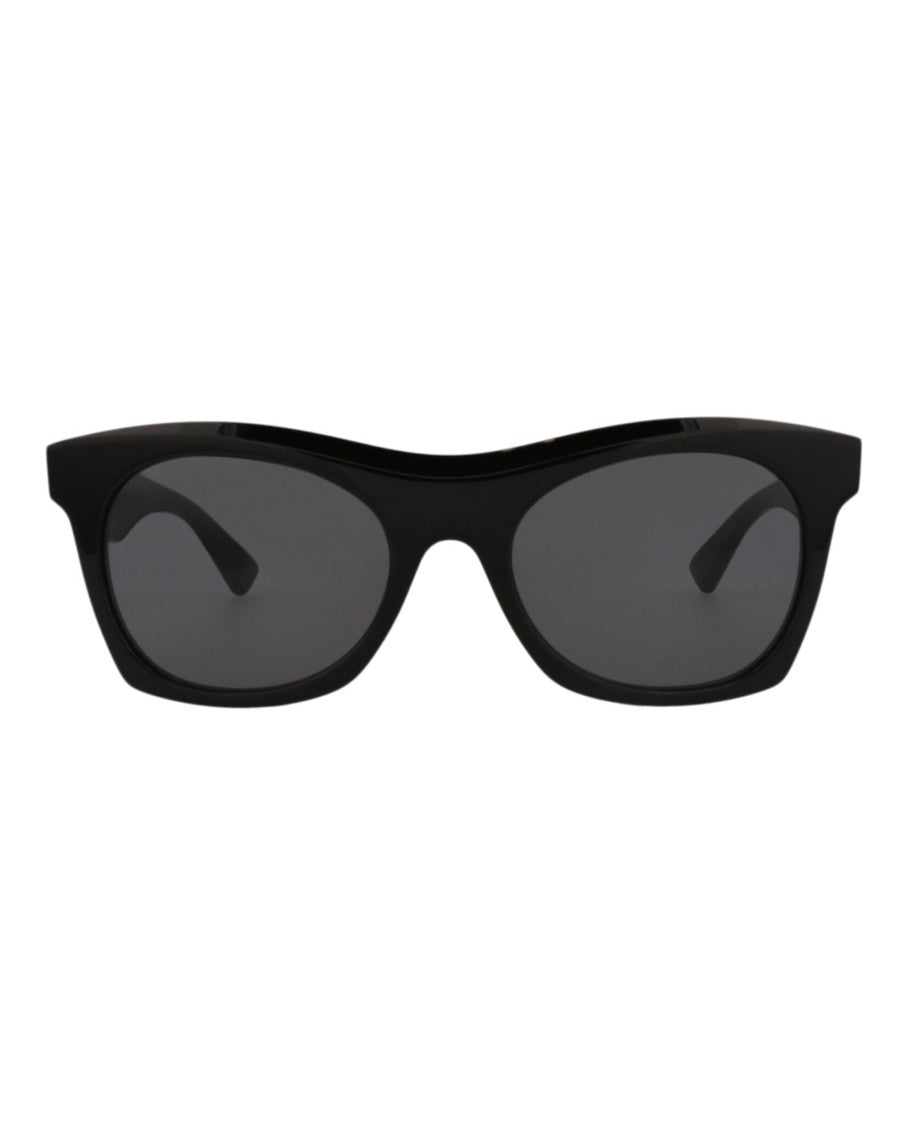 Bottega Veneta Square-Frame Acetate Sunglasses With Saddle Nose Bridge