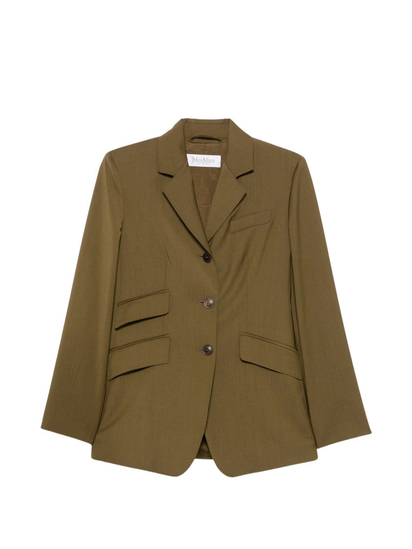 Max Mara Single-Breasted Tailored Blazer