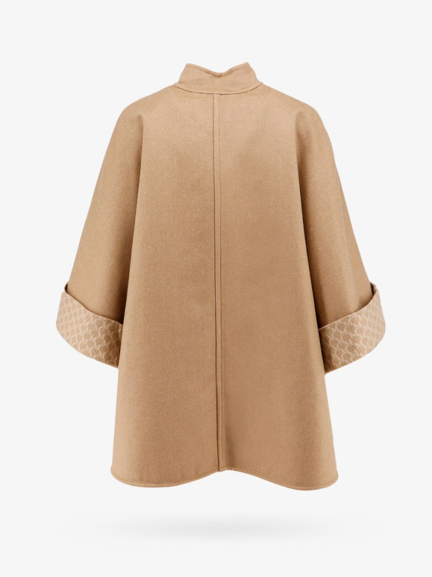 Max Mara Structured High-Collar Jacket With Button-Down Front