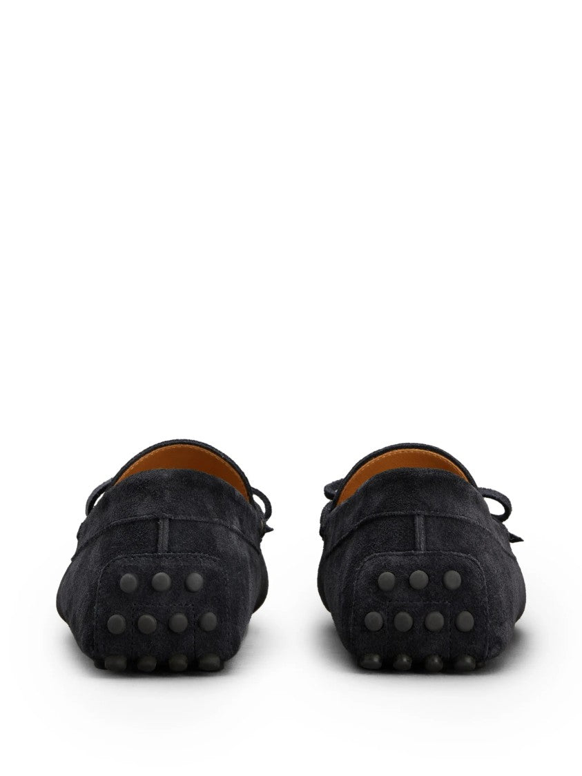 Tod's Suede Moccasin Toe Loafers