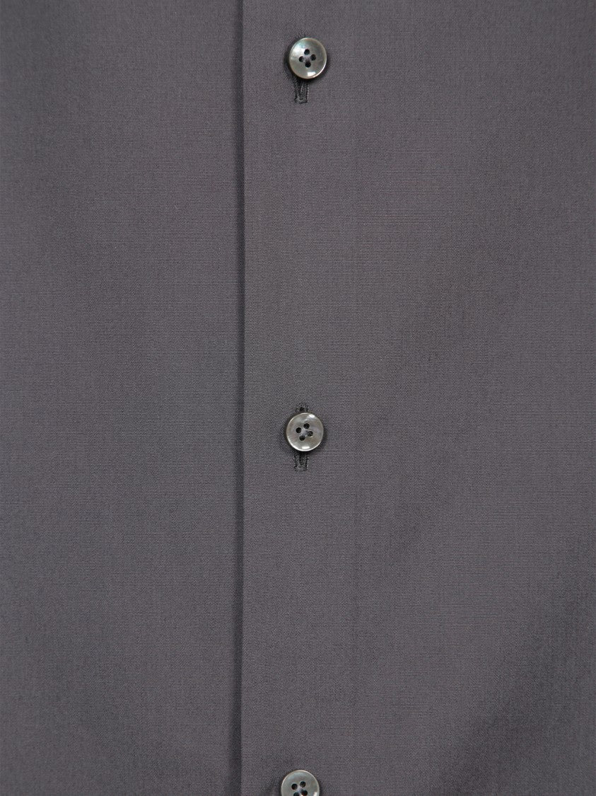 Zegna Long Sleeve Collar Shirt